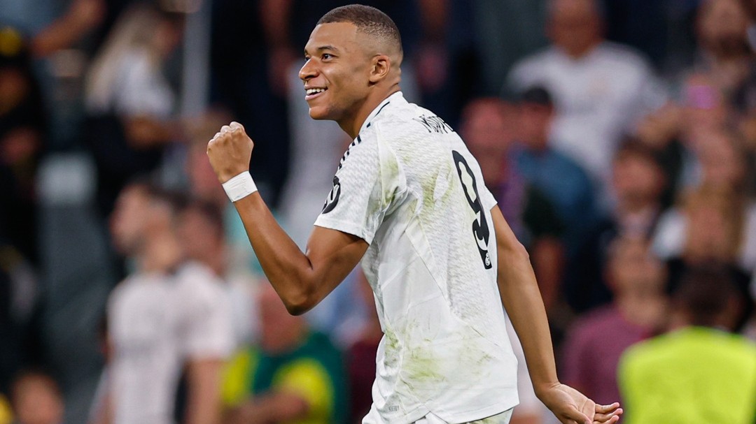 Kylian Mbappé ouvre le score pour le Real Madrid