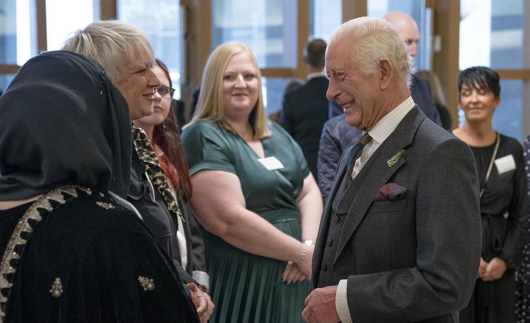 Le roi Charles III à la célébration des 25 ans de The Scottish Parliament