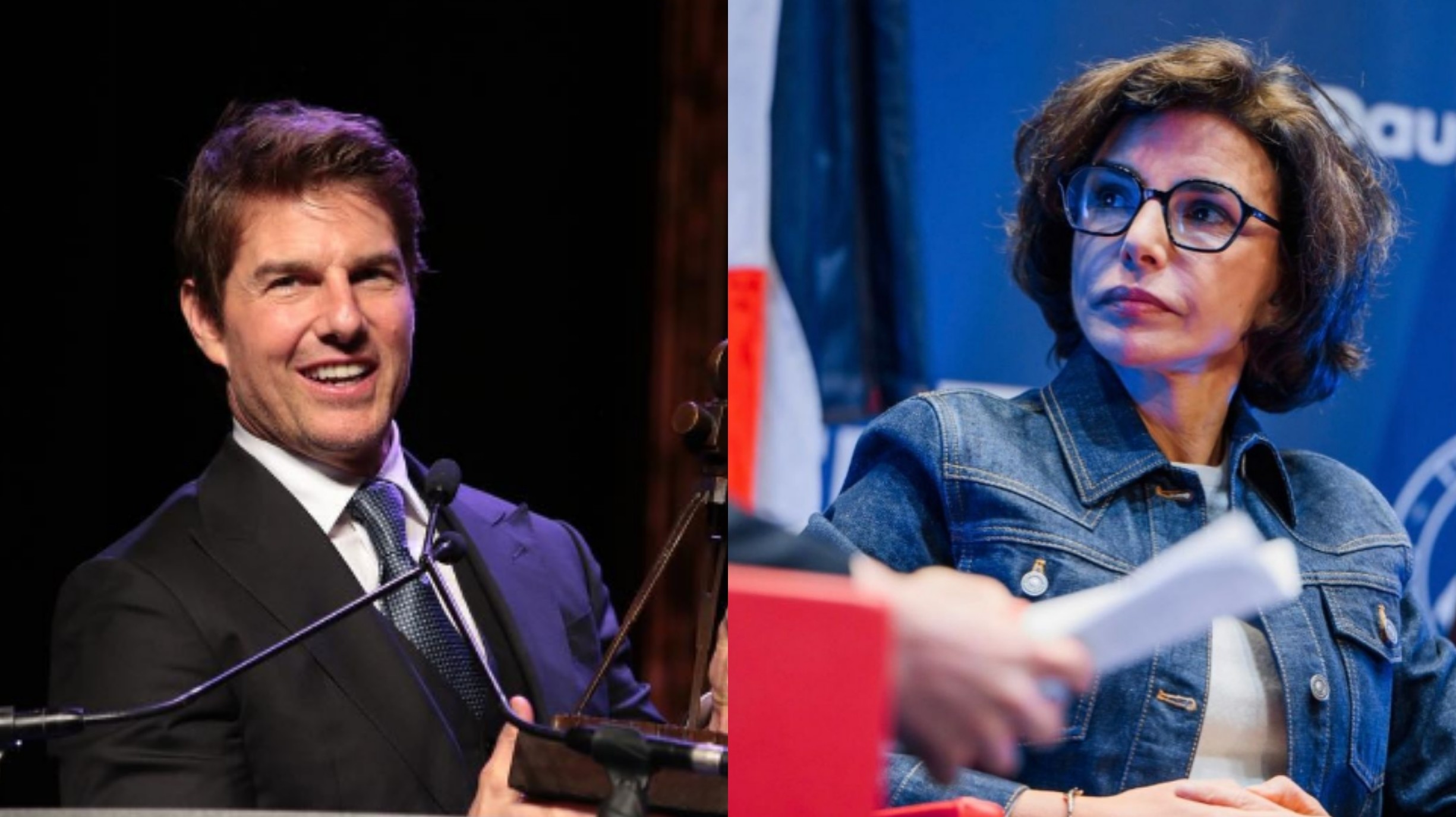 Rachida Dati et Tom Cruise