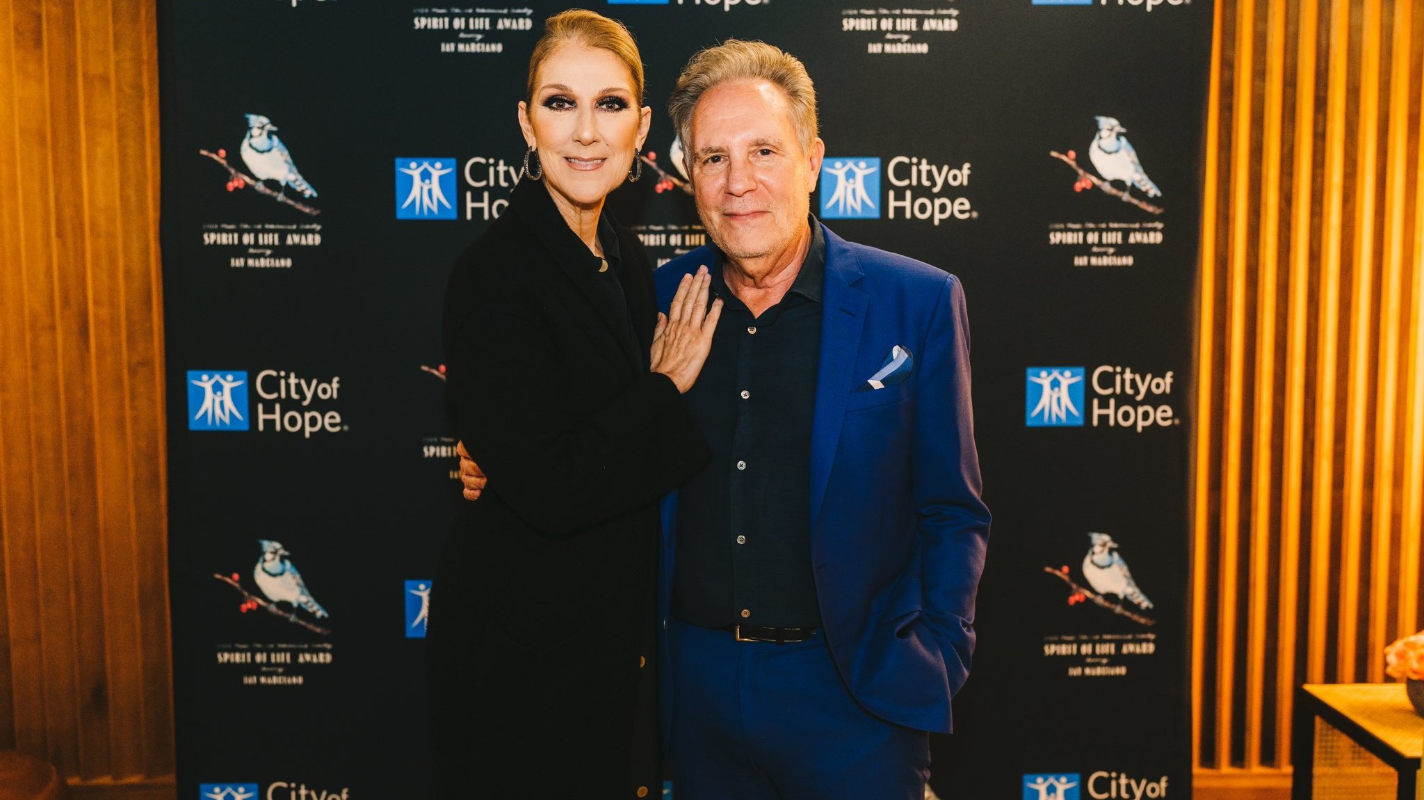 Céline Dion lors du gala Spirit of Life organisé par City of Hope à Los Angeles