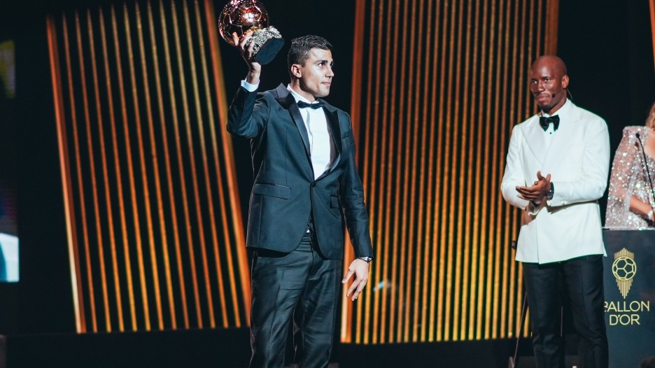 Rodri élu Ballon d'Or 2024