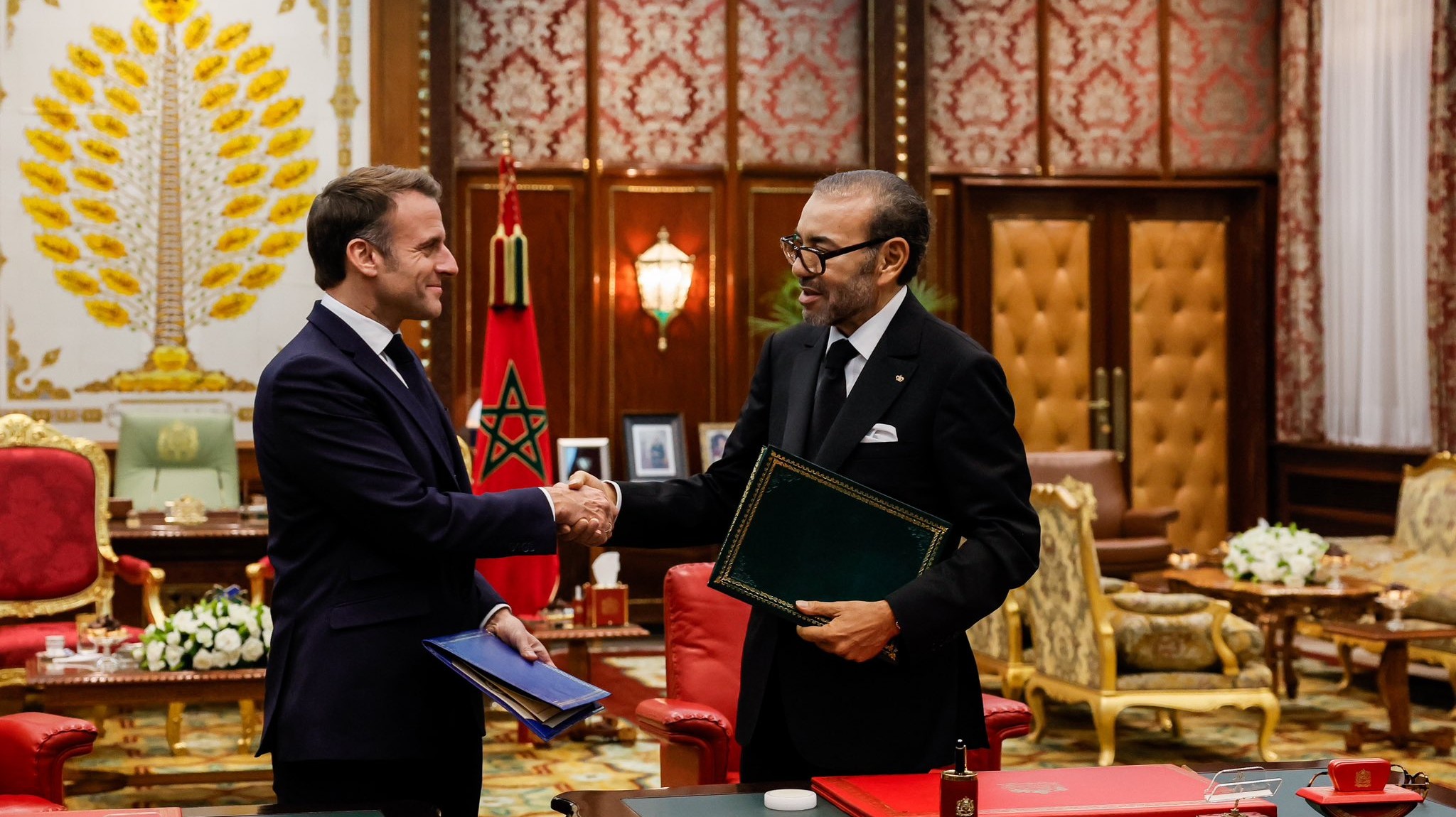 Emmanuel Macron et Mohammed VI