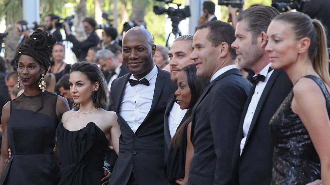 Harry Roselmack sur le tapis rouge de Cannes