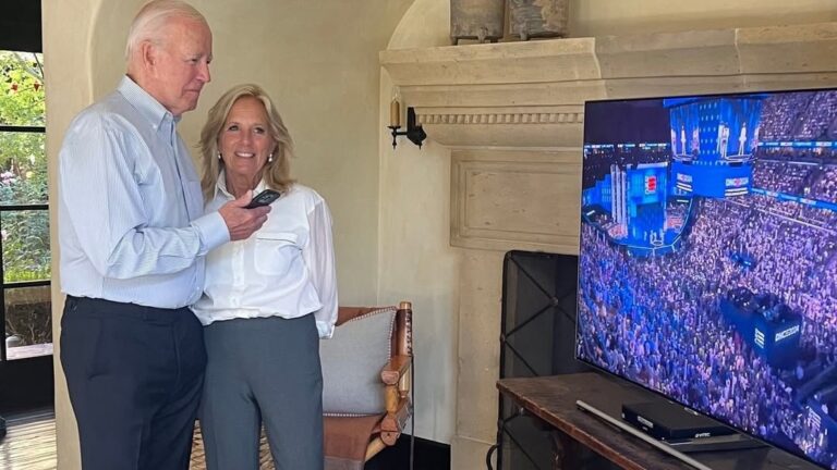 Le couple présidentiel américain Jill et Joe Biden