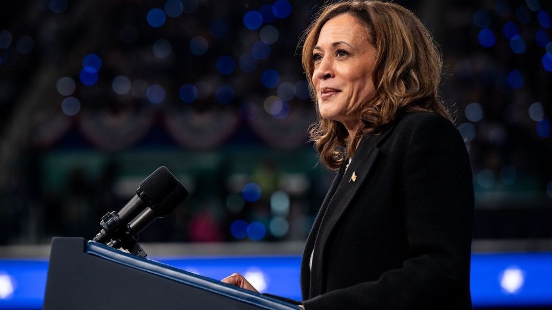 La vice présidente Kamala Harris en pleine campagne