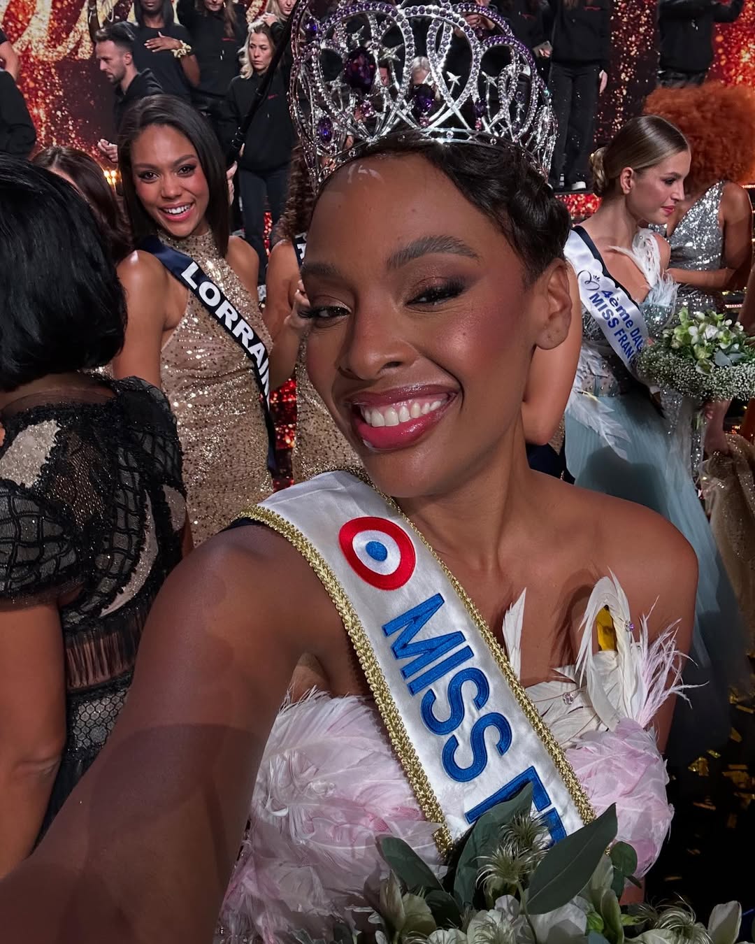 Angélique Angarni-Filopon élue Miss France 2025