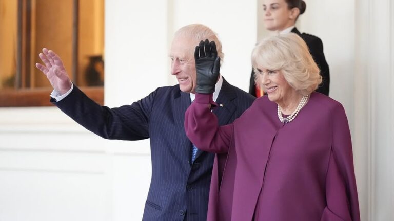 Le couple Royal de l'Angleterre