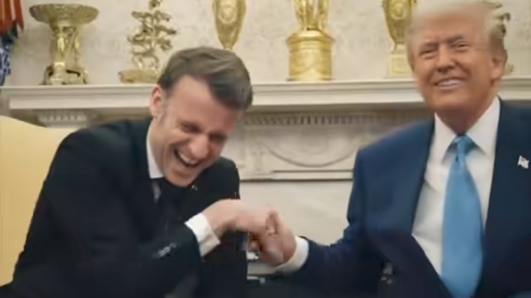 Donald Trump et Emmanuel Macron